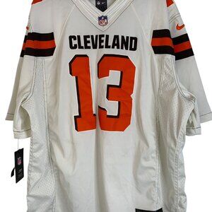 Nike Cleveland Browns Odell Beckham Jr #13 NFL  Jersey 3XL White Sewn
